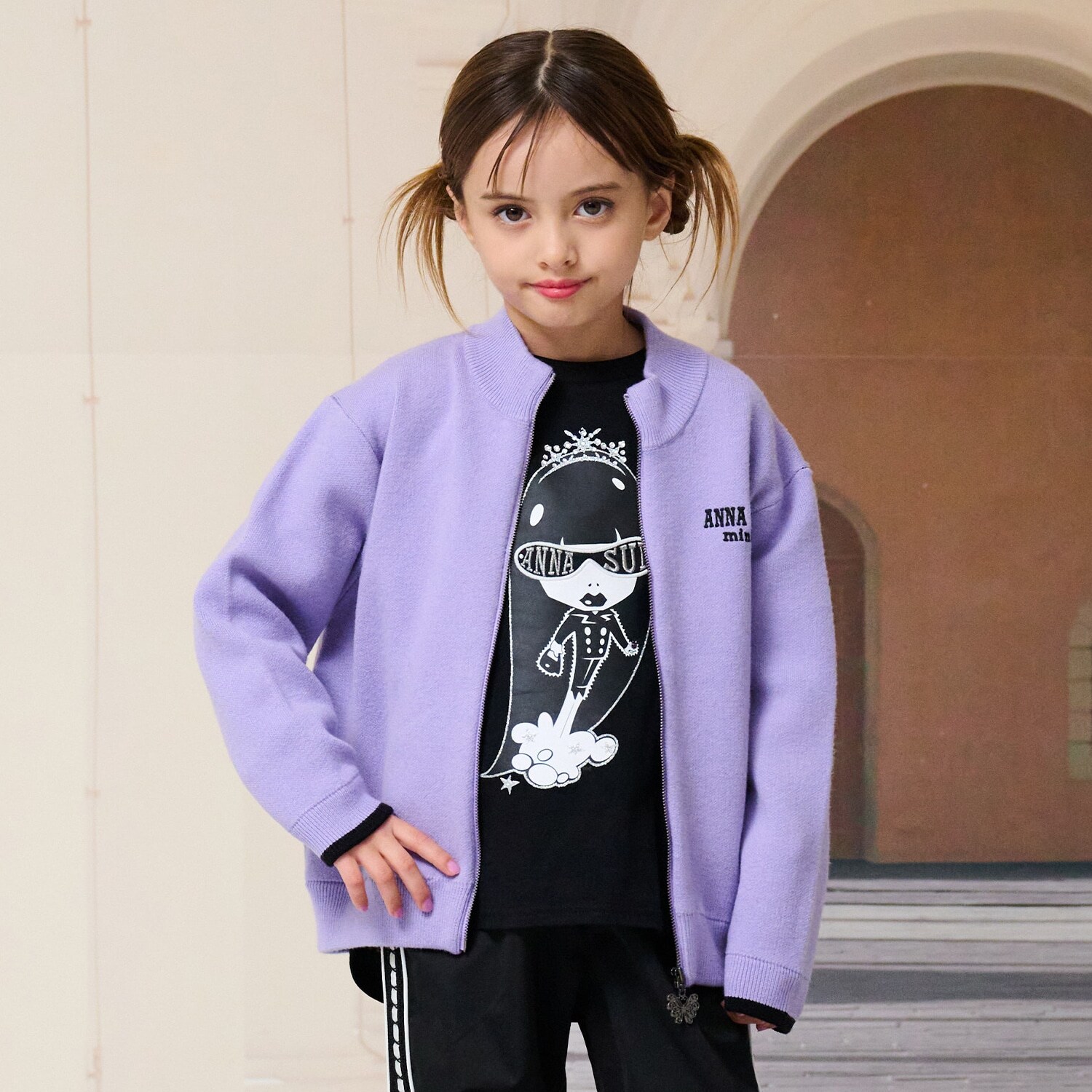 ジップニットはおり