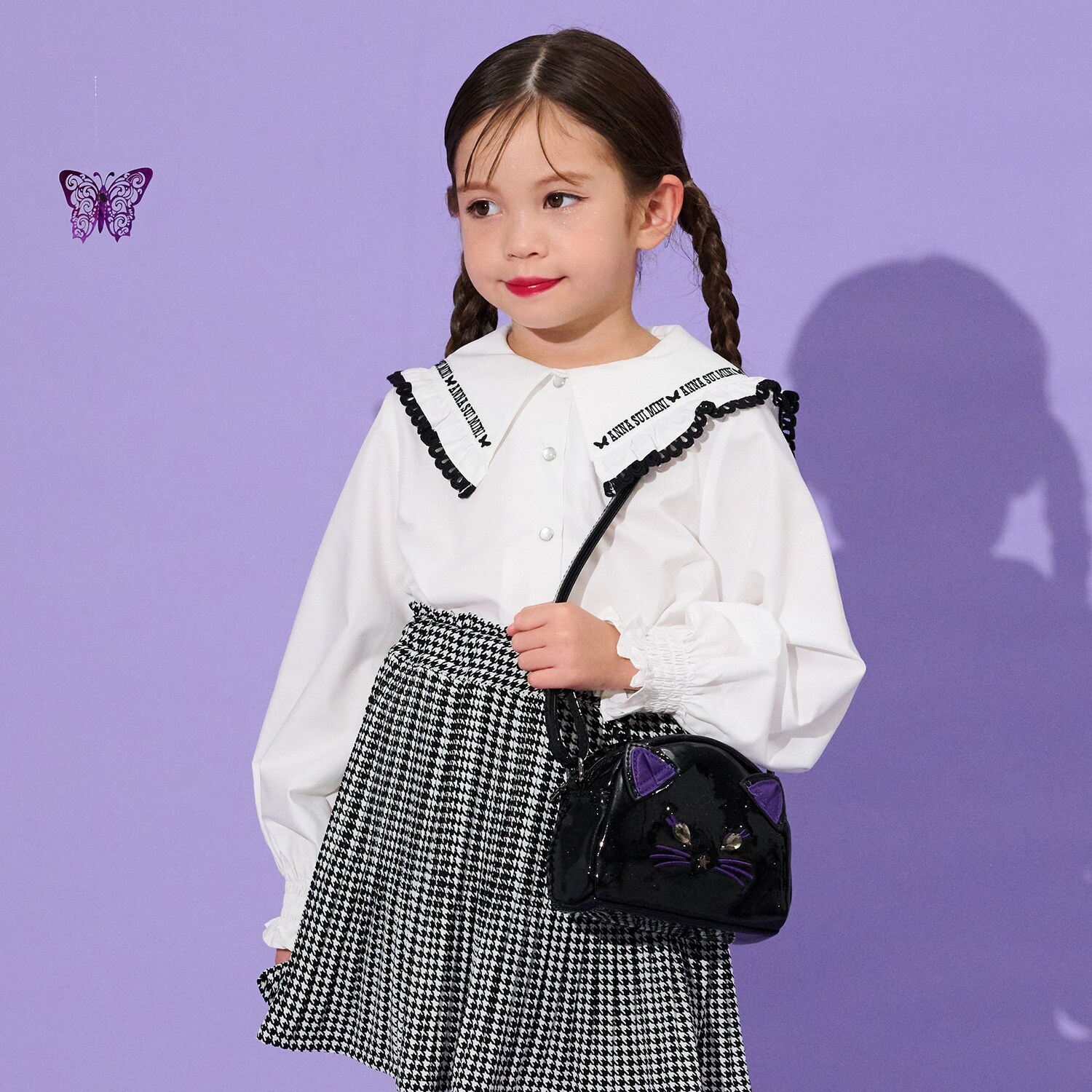 ビッグ衿ブラウス