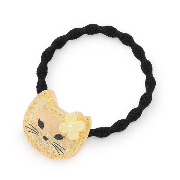 アクリルネコヘアゴム