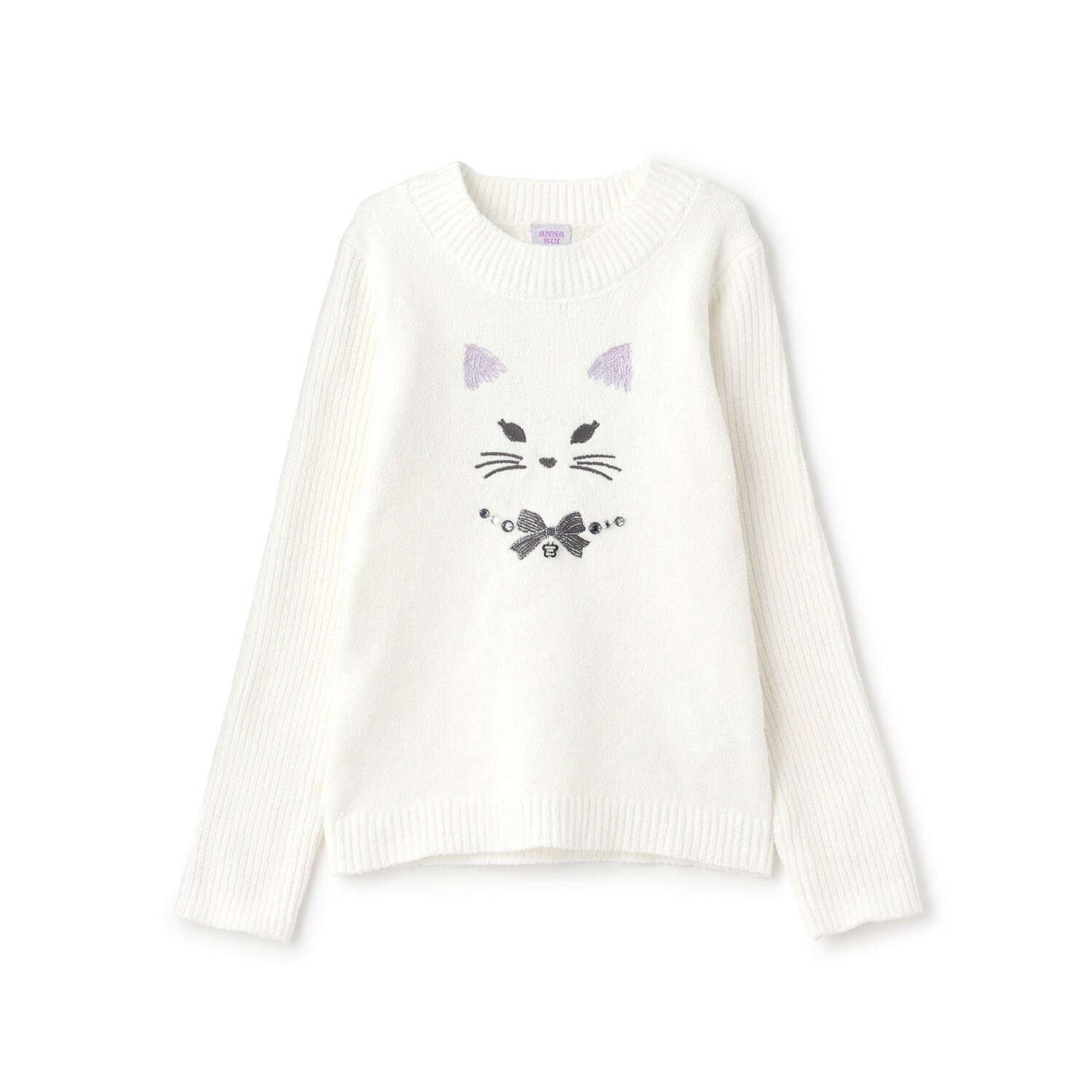 ネコモールニット