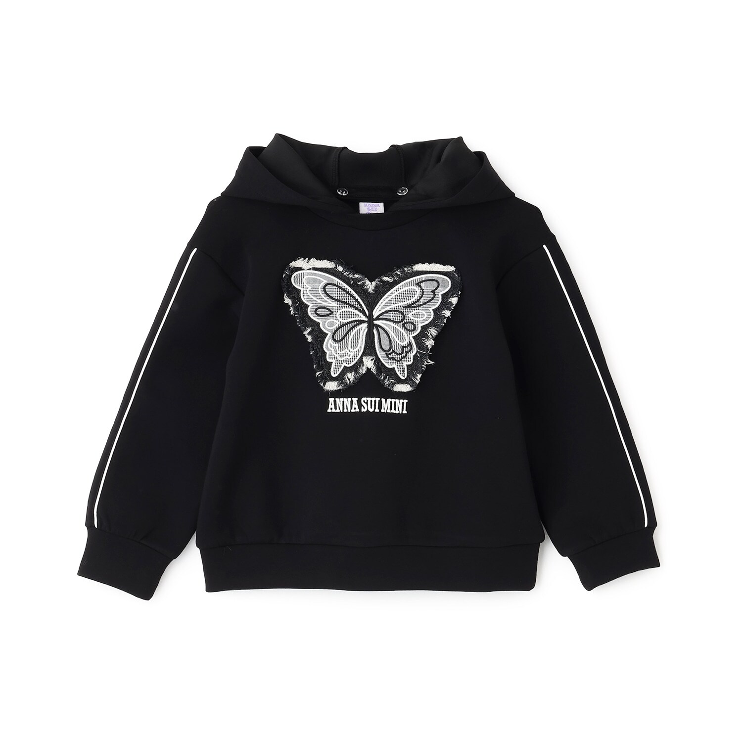 蝶モチーフパーカ