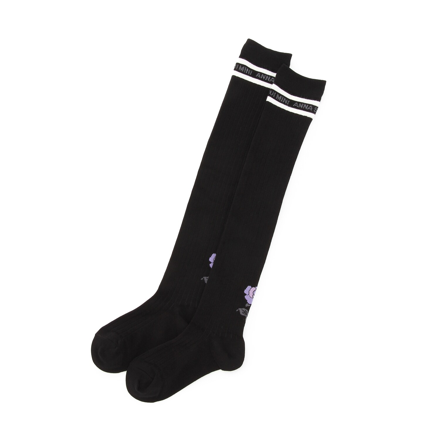 バックローズニーハイソックス