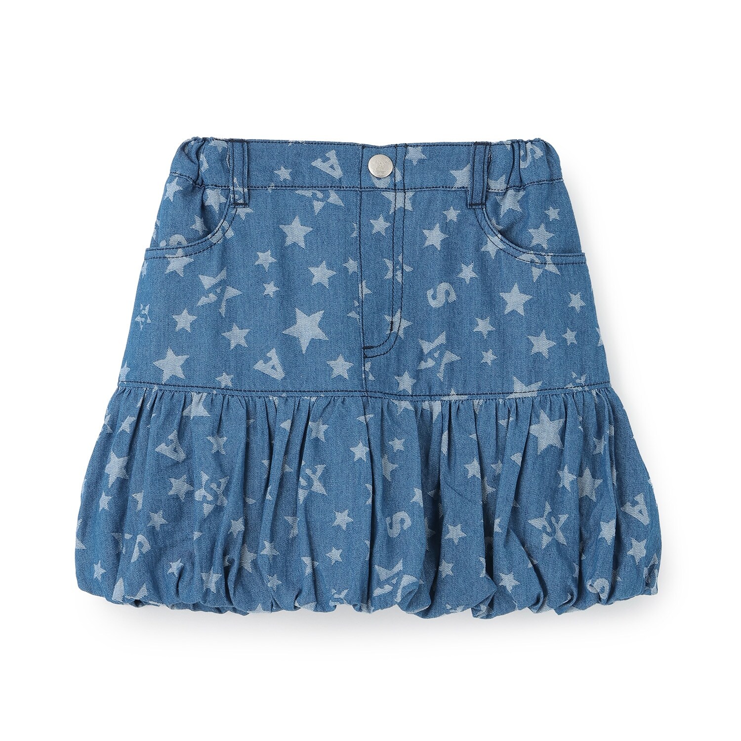 全方位映え 星柄バルーンスカパン