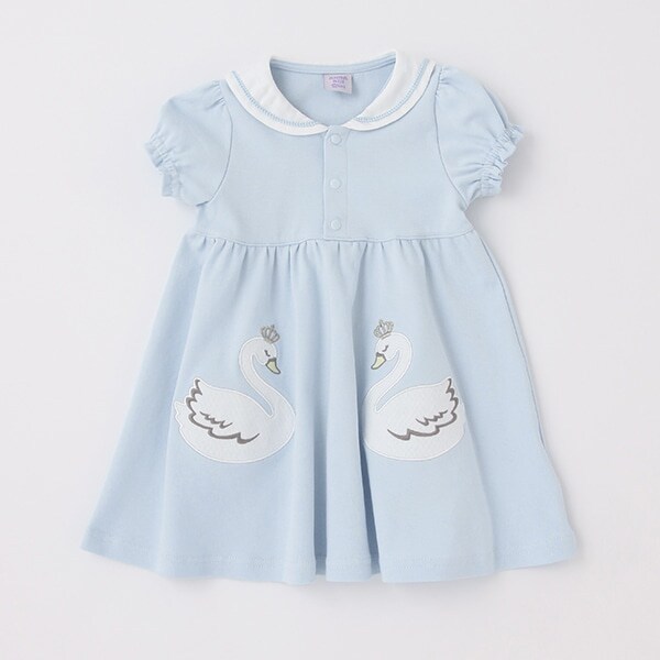 スワンセーラーカットワンピース