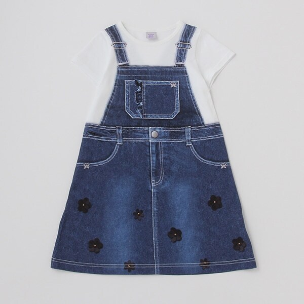 転写カットワンピース【日本製】