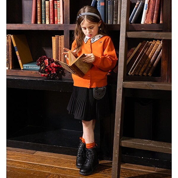 TiTiポーチつきプリーツスカパン