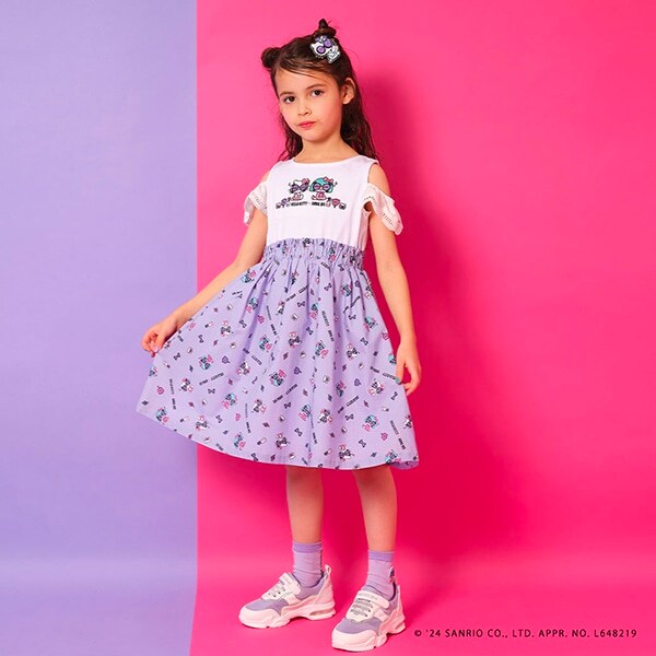 【HELLO KITTY 50th】ドッキングワンピース