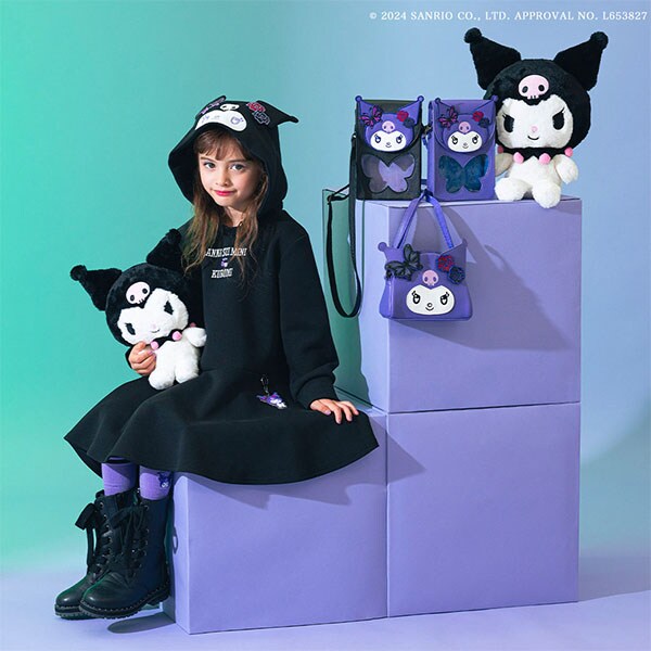 【KUROMI】キーホルダーつきカットワンピース