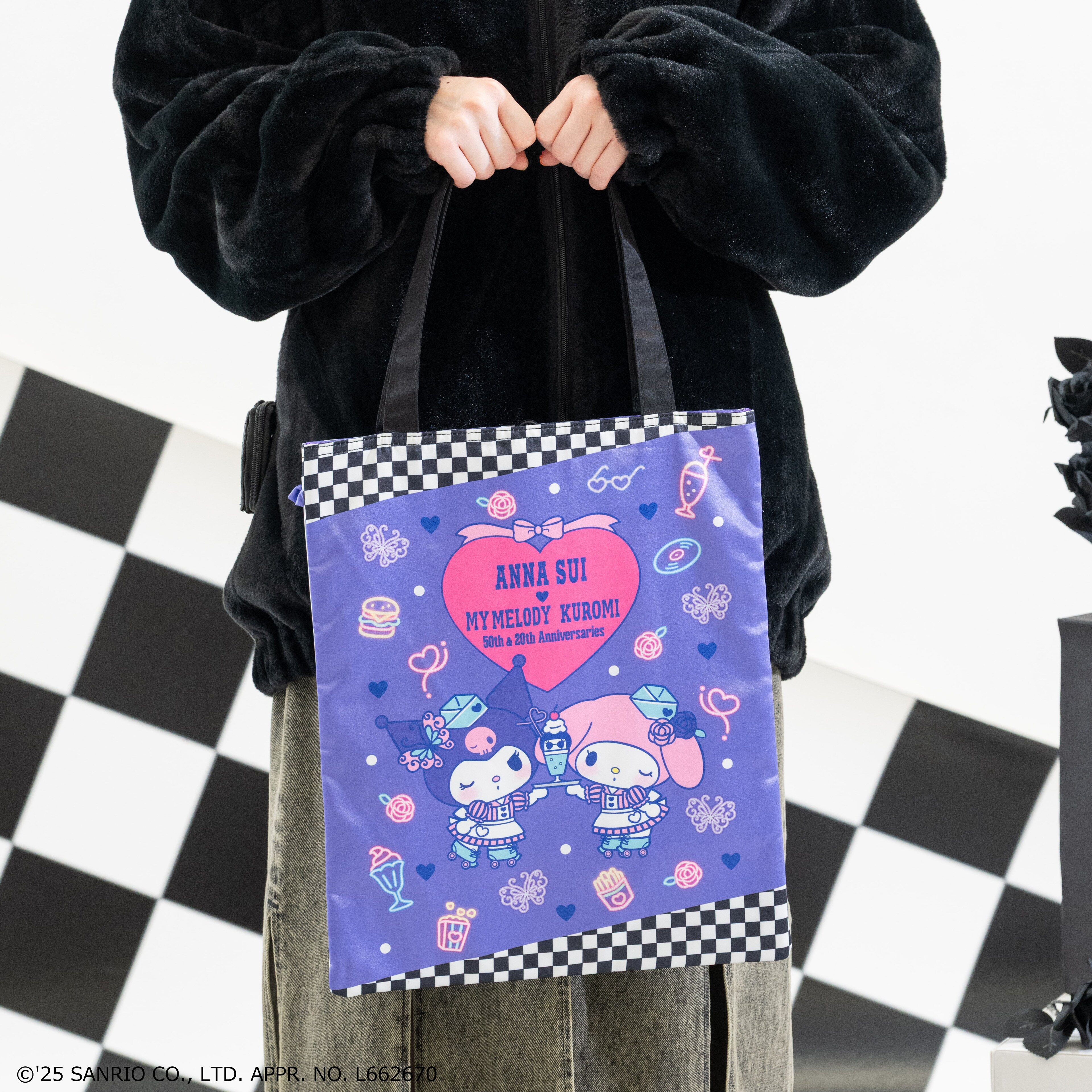 【MY MELODY KUROMI】トートバッグ