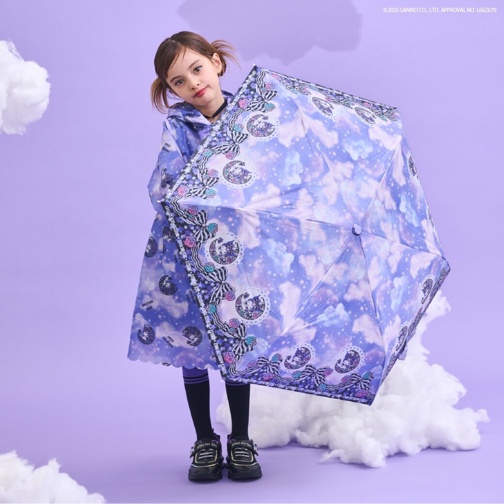 【KUROMI】晴雨兼用折りたたみ傘