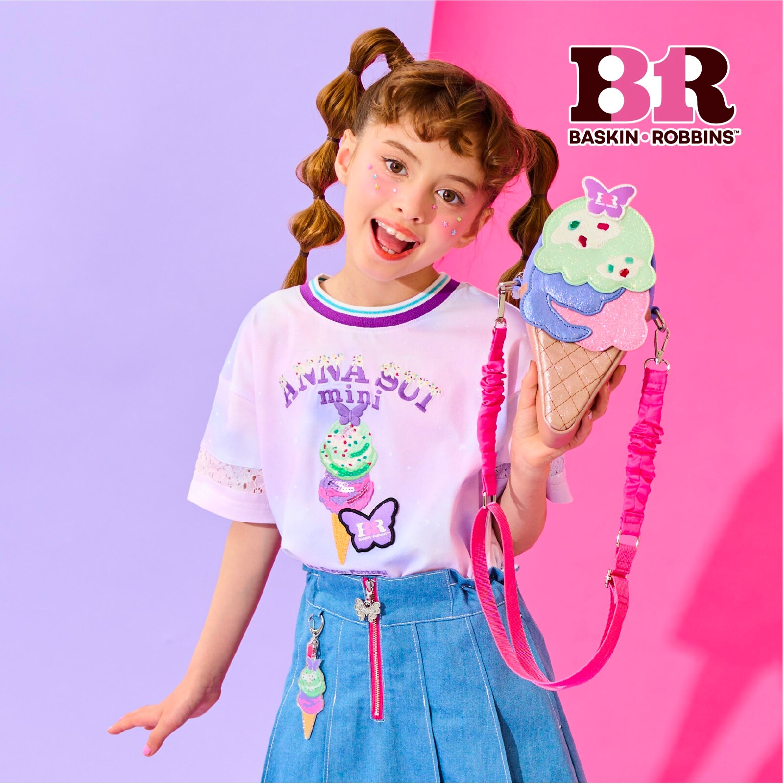 【サーティワン アイスクリーム】総柄Tシャツ