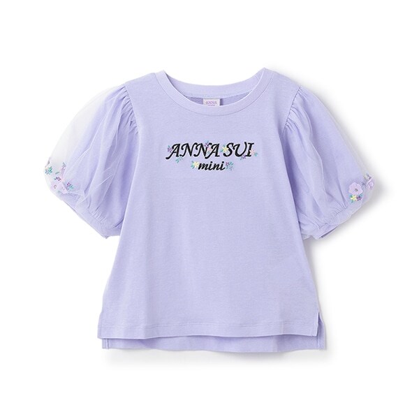 【人気商品再入荷】【直営店で取り扱い無し】袖バルーンロゴ刺しゅう半袖Tシャツ