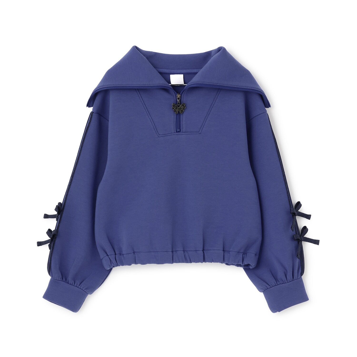 【人気商品再入荷】【直営店で取り扱い無し】短丈ジップアップセーラートレーナー