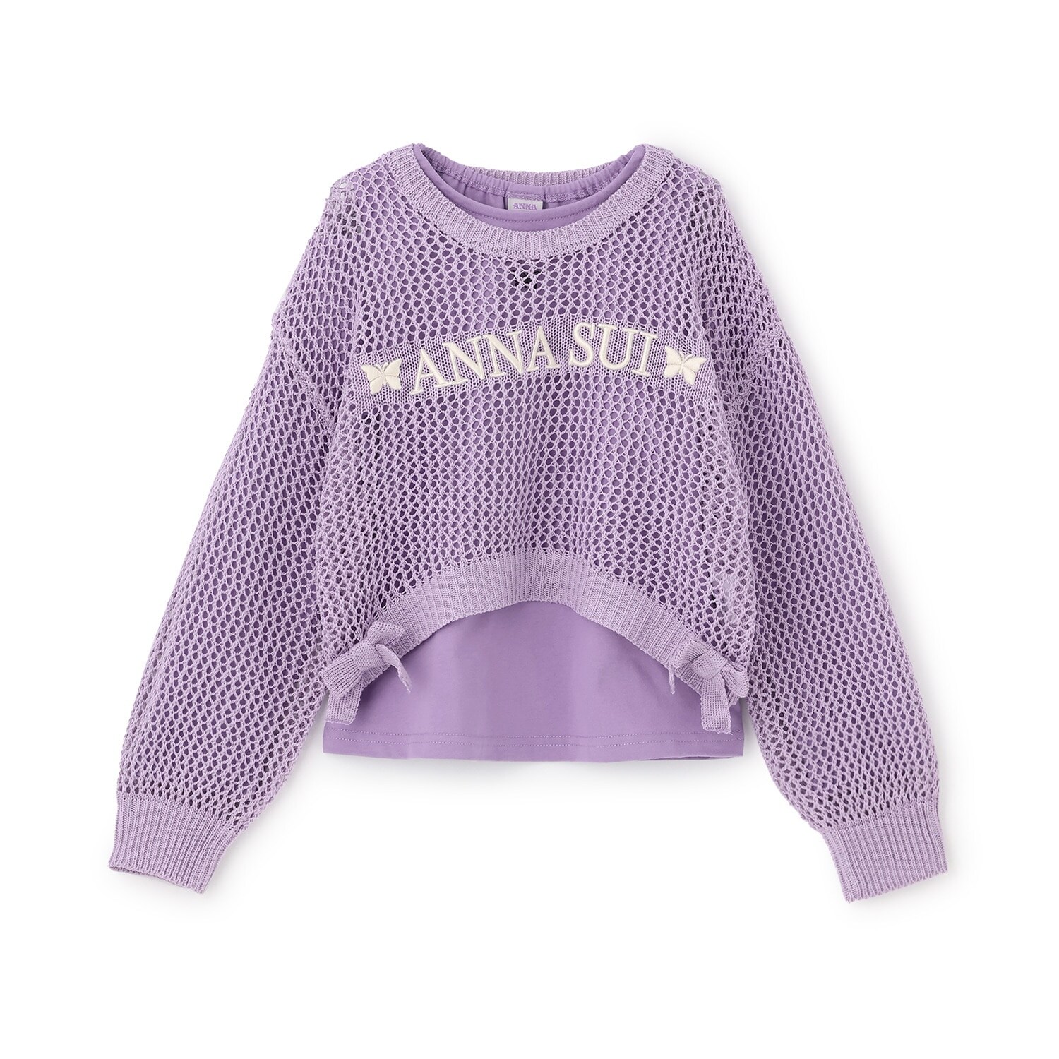 【人気商品再入荷】【直営店で取り扱い無し】メッシュニット＋長袖Tシャツ