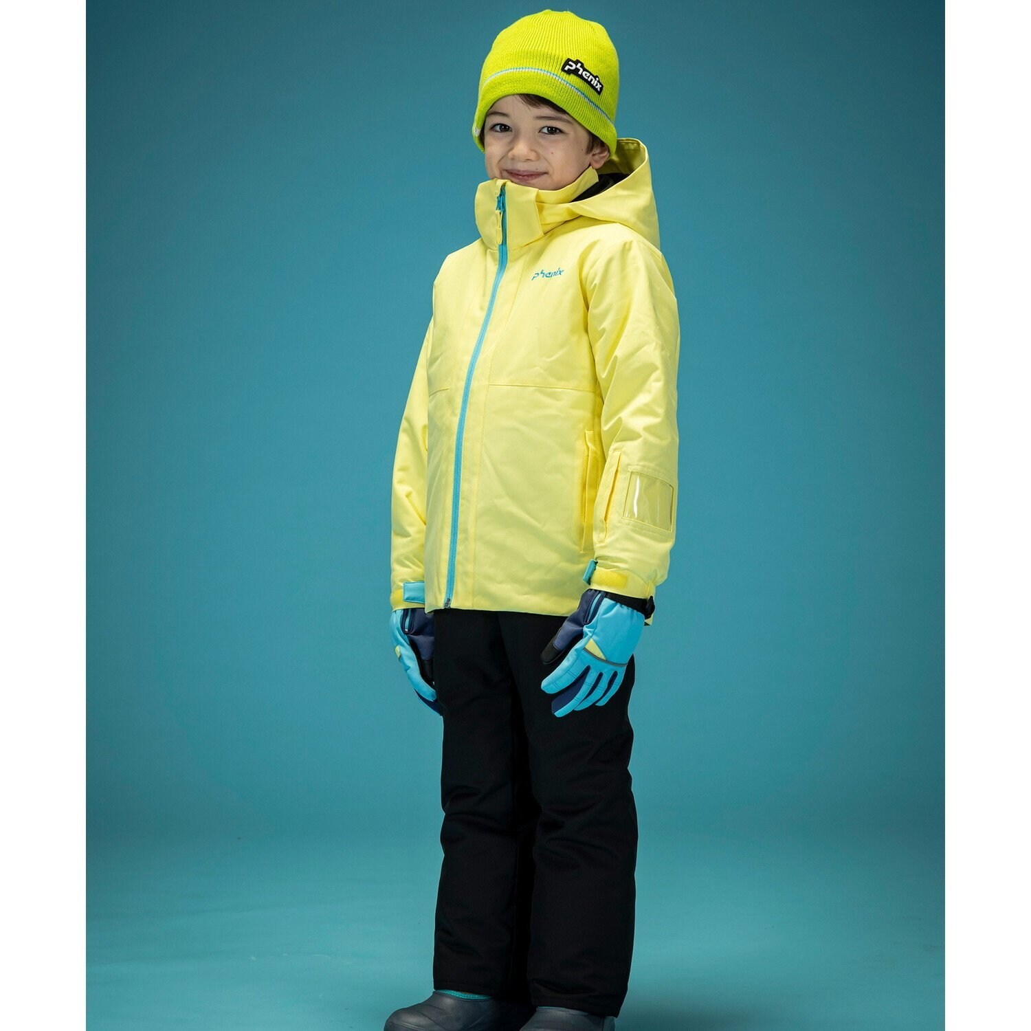 【phenix(フェニックス)】Playing in Snow Junior Two-piece プレーイングインザスノージュニアツーピース/キッズ/子供用スキーウェア アウター上下セット/セットアップ