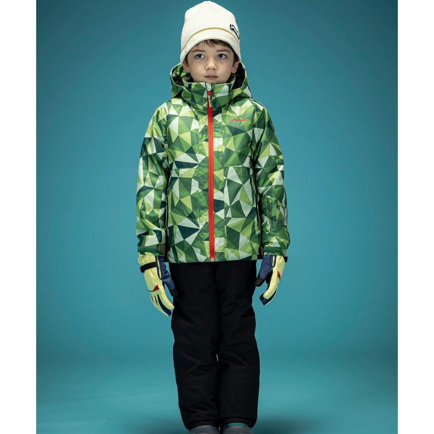 【phenix(フェニックス)】Playing in Snow Junior Two-piece プレーイングインザスノージュニアツーピース/キッズ/子供用スキーウェア アウター上下セット/セットアップ