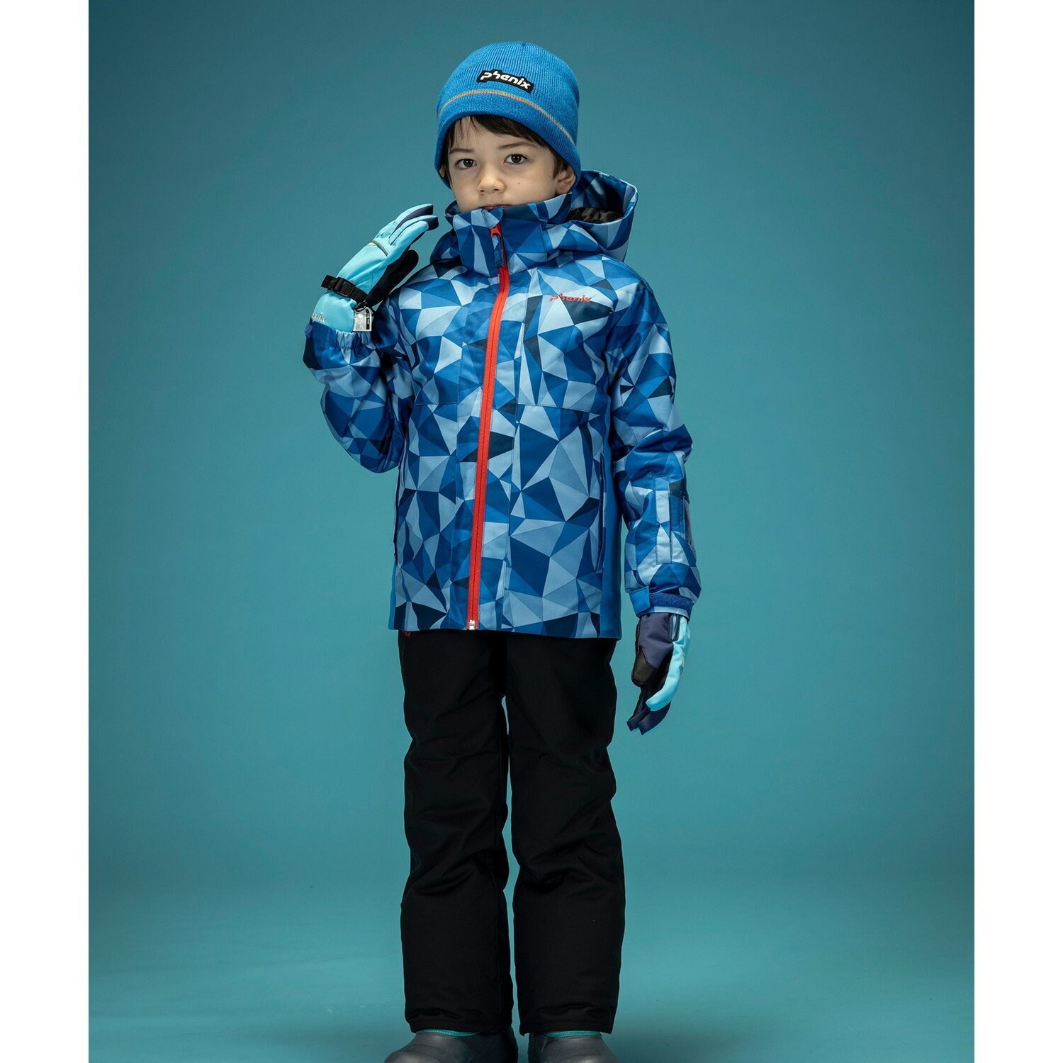 【phenix(フェニックス)】Playing in Snow Junior Two-piece プレーイングインザスノージュニアツーピース/キッズ/子供用スキーウェア アウター上下セット/セットアップ