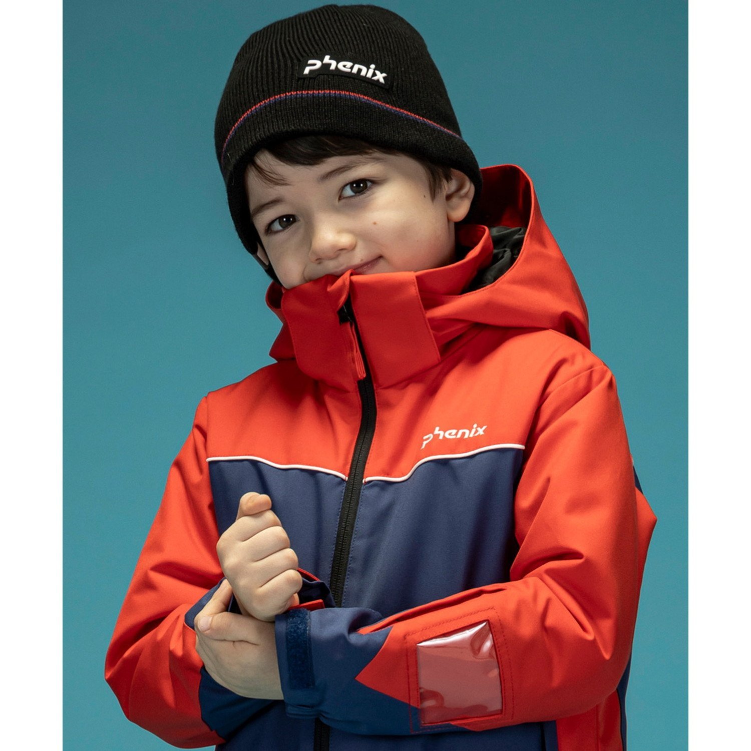【phenix(フェニックス)】Double Line Junior Beanie ダブルラインジュニアニットハット/キッズ/子供用 ニットキャップ/スキーウェア/ニット帽/ビーニー