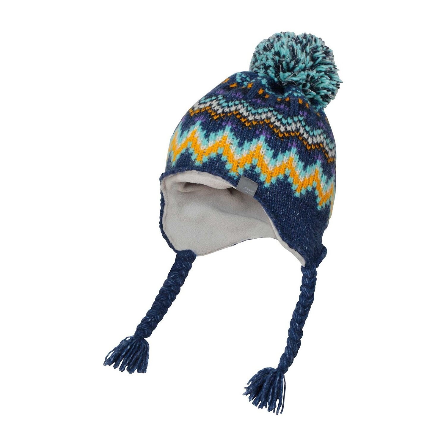 【phenix(フェニックス)】Mix Border Junior Earflap Beanie キッズ/スキーウェア/ニット帽/キャップ/ビーニー