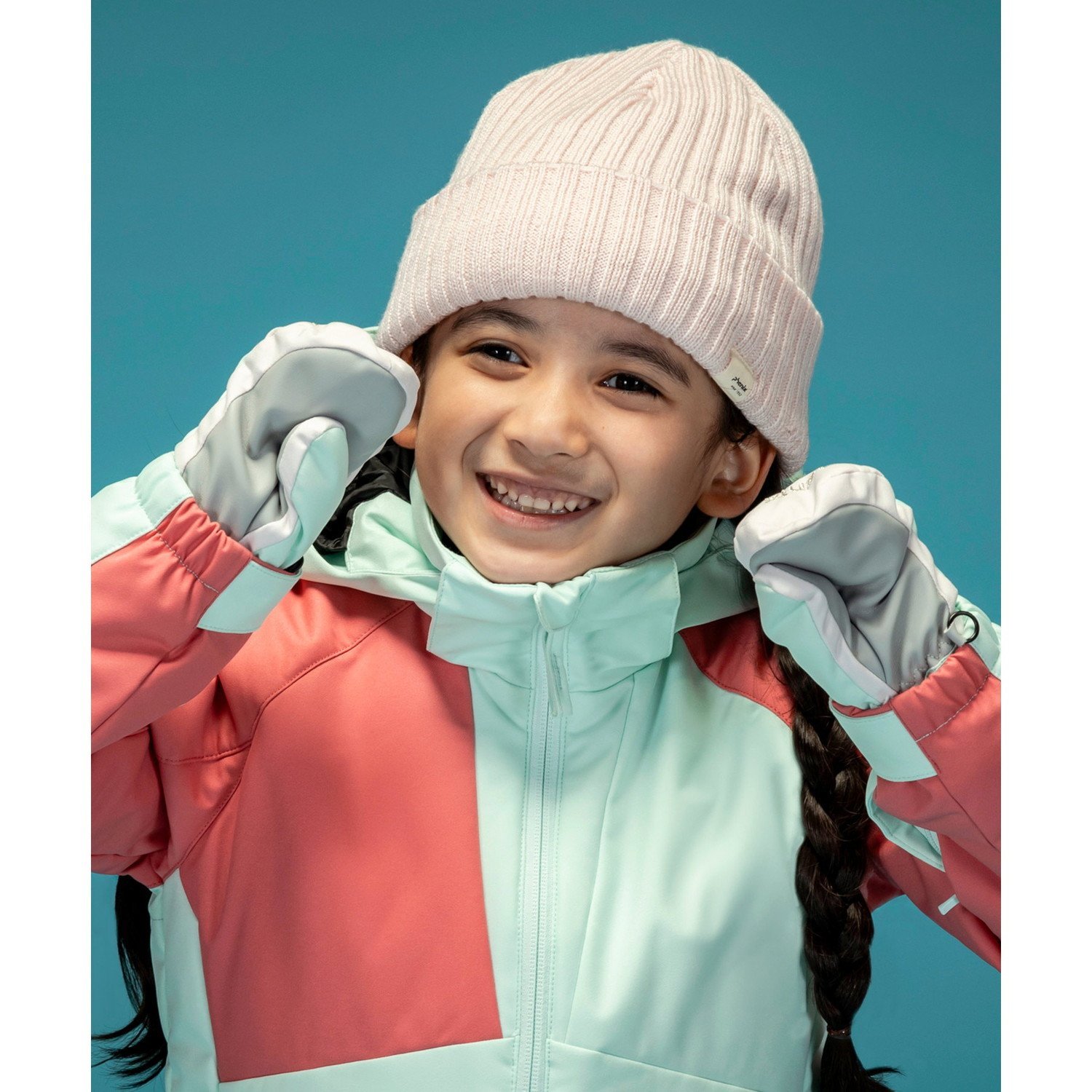 【phenix(フェニックス)】Snowflake Junior Watch スノーフレークジュニアニットハット/キッズ/子供用 ニットキャップ/スキーウェア/ニット帽/ビーニー