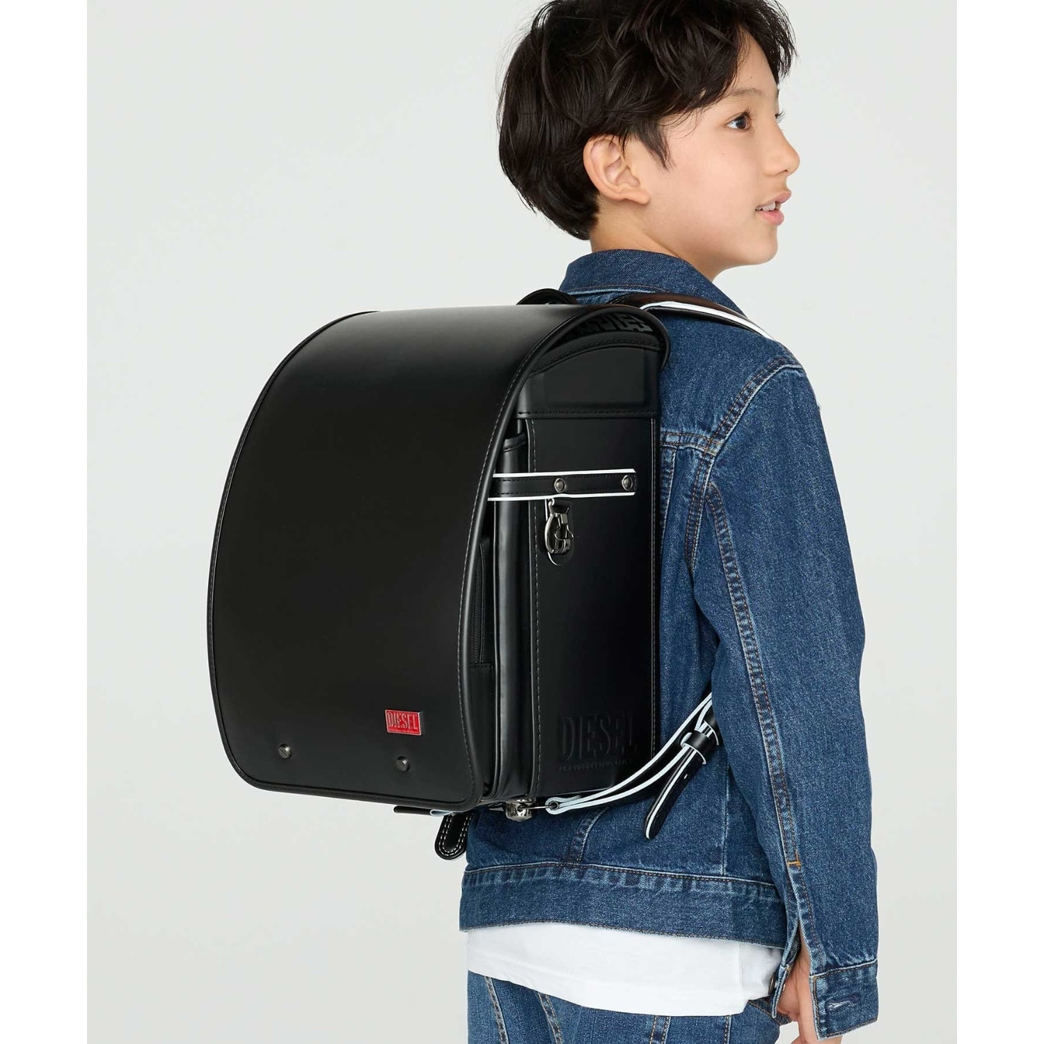 【DIESEL(ディーゼル)】BISCOTTO ENAMELED PLAQUE (ディーゼル ビスコット エナメルド プラーク)ランドセル