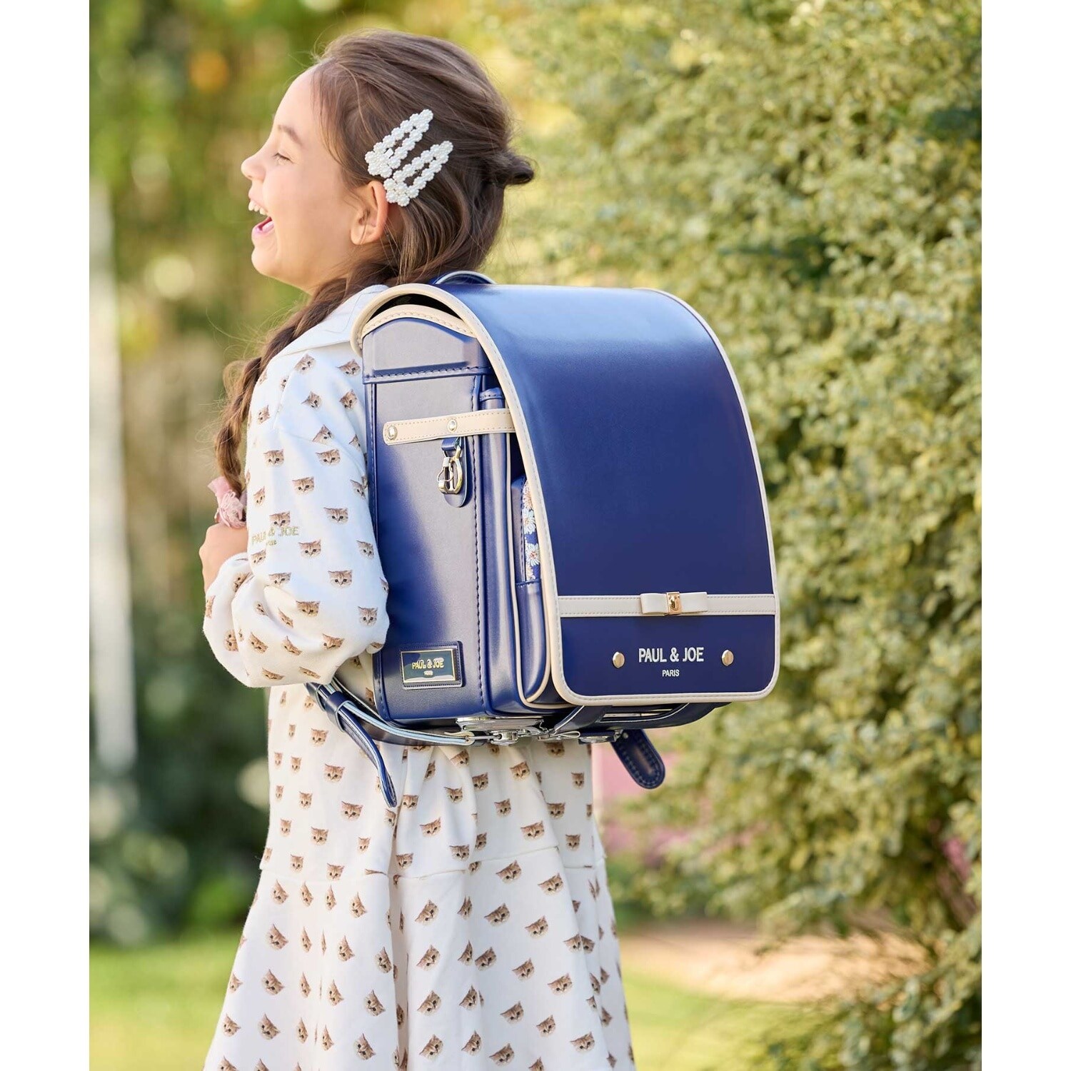 【PAUL & JOE(ポール & ジョー)】クリザンテームフレンチリボンランドセル