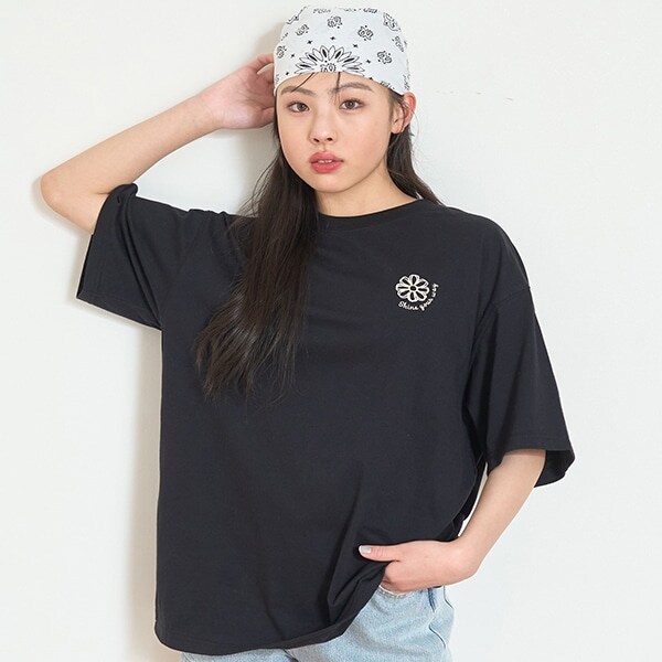 【LTXC】【akane】【吸水速乾/さらさら】ルーズTシャツ