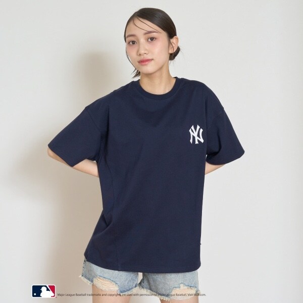 【LTXC】【MLB】【吸水速乾/さらさら】【綿100％】ルーズTシャツ