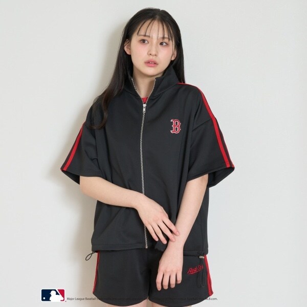 【LTXC】【MLB】【吸水速乾/さらさら】半袖トラックJK