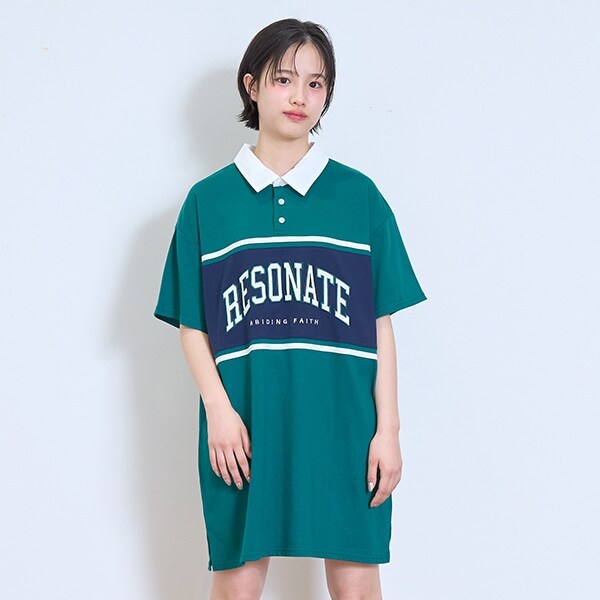 【LTXC】【吸水速乾/さらさら】ラガーTワンピ