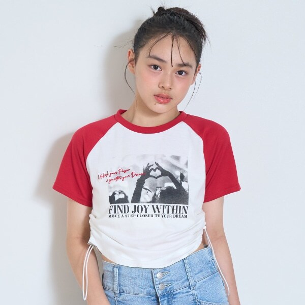 【LTXC】【吸水速乾/さらさら】アソートラグランTシャツ