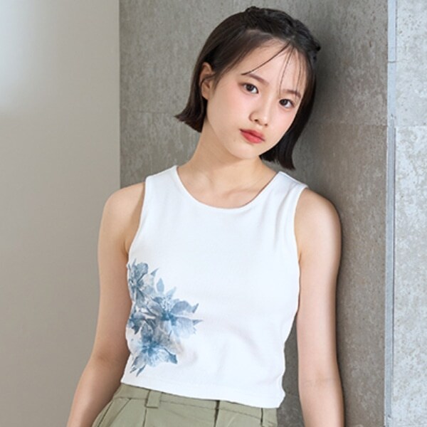 【LTXC】【Dリーグ参戦チーム/CHANGE RAPTURES/AYUMI】カップつきタンクトップ