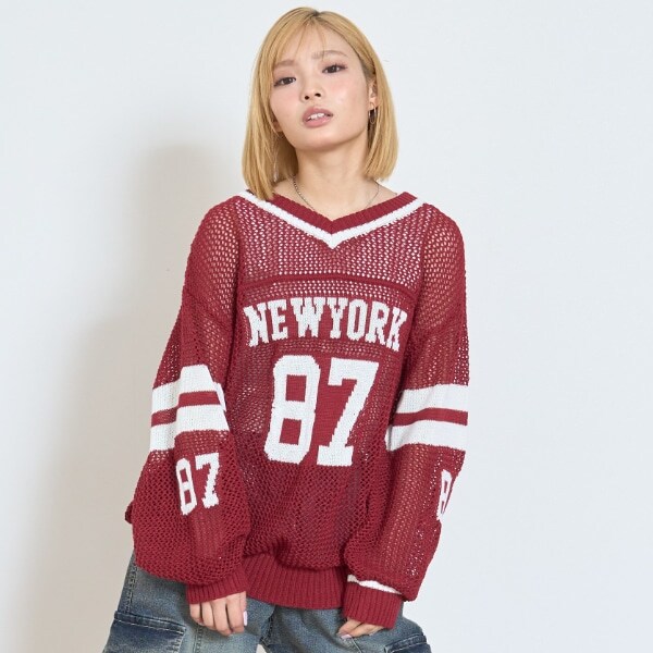 【LTXC】メッシュナンバーニットセット