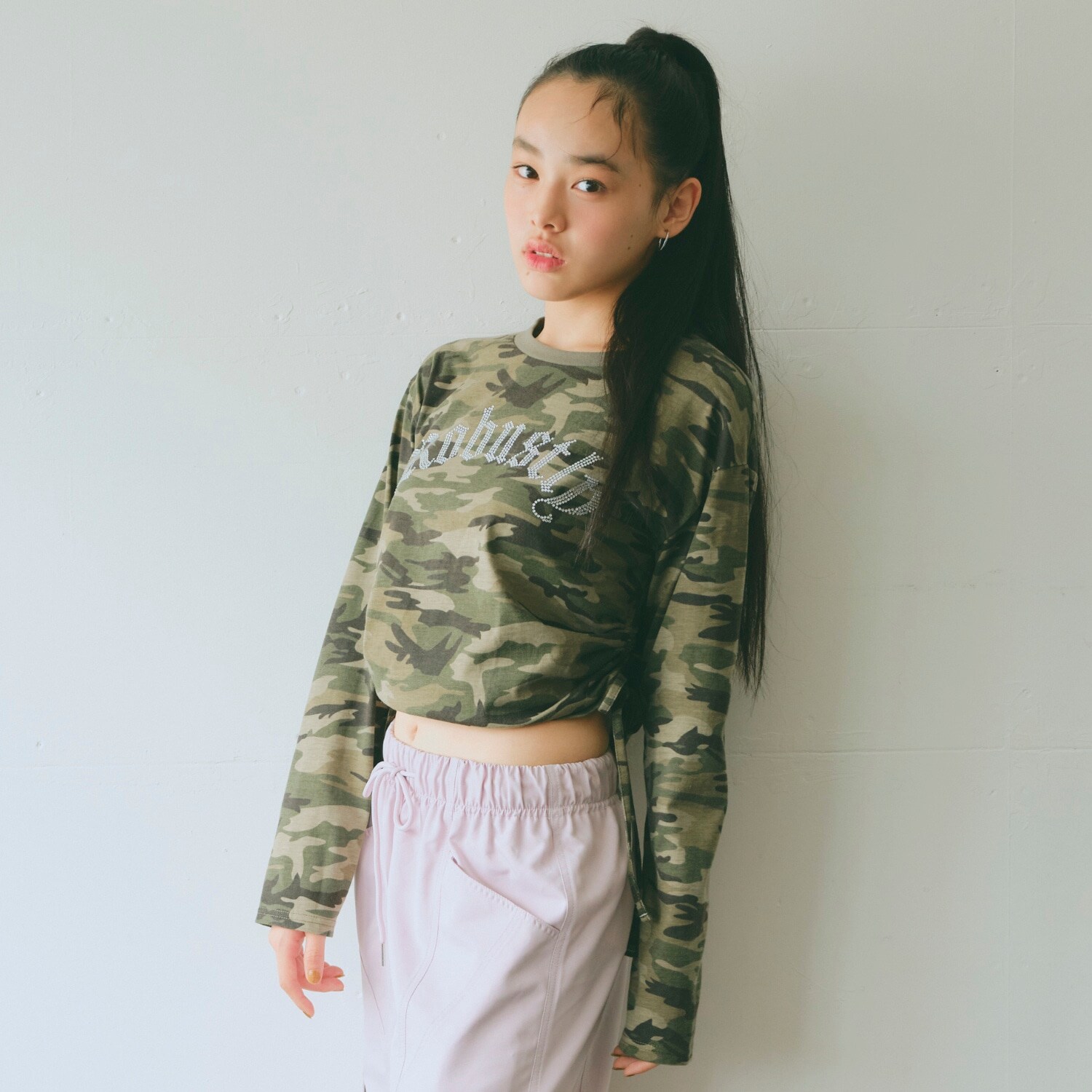 【LTXC/速乾】ラインストーンTシャツ