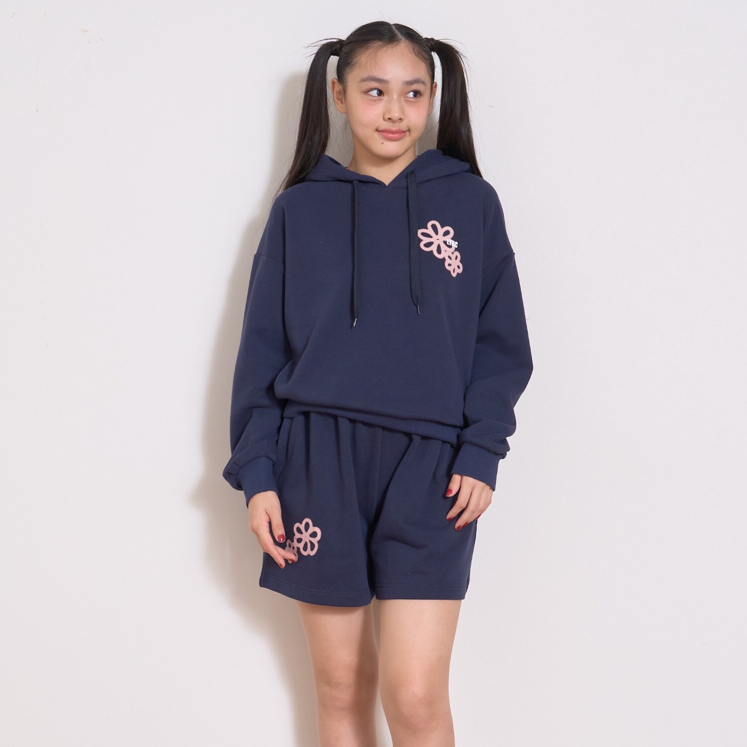 【LTXC】【綿100％】裏起毛バックスプレーセットアップ