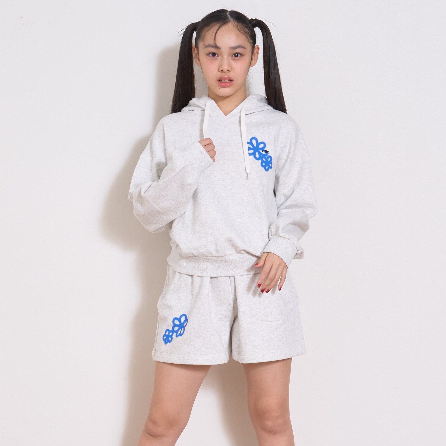 【LTXC】【綿100％】裏起毛バックスプレーセットアップ