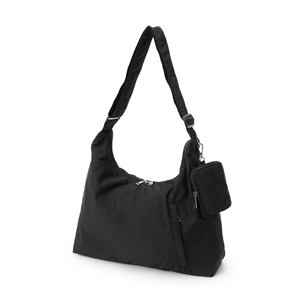 【LTXC】ポーチつきナイロンビッグショルダー