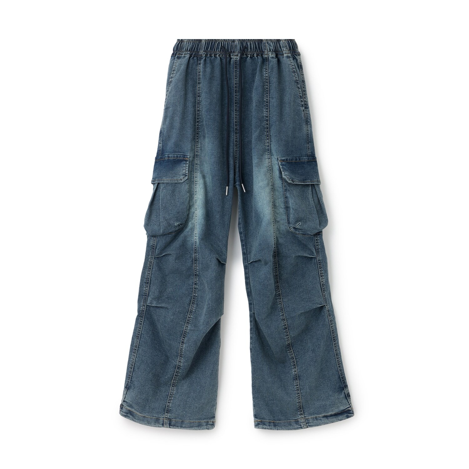 【LTXC/速乾/ストレッチ】デニムカーゴパンツ