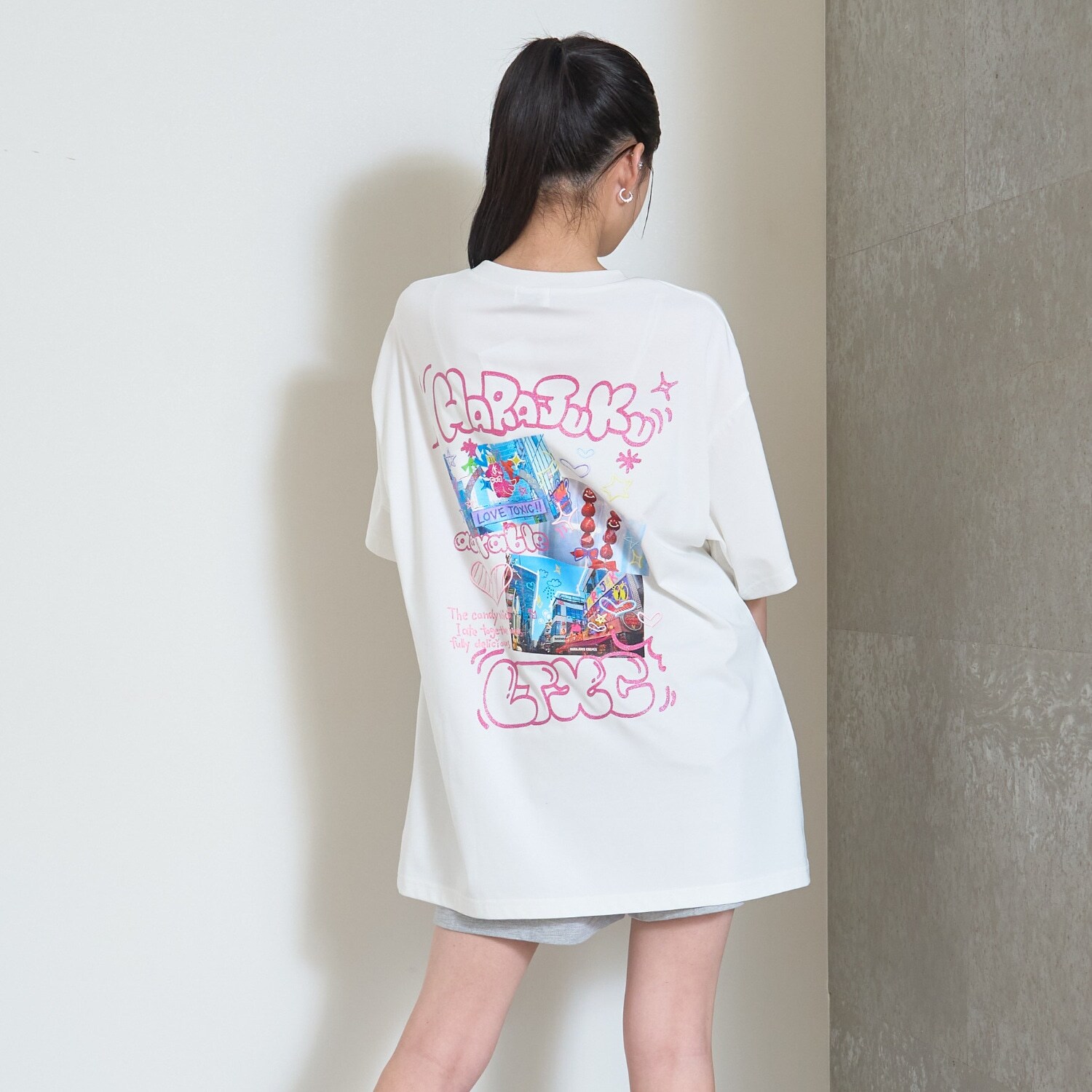 【LTXC/マルチ機能】フォトラクガキチュニックTワンピ