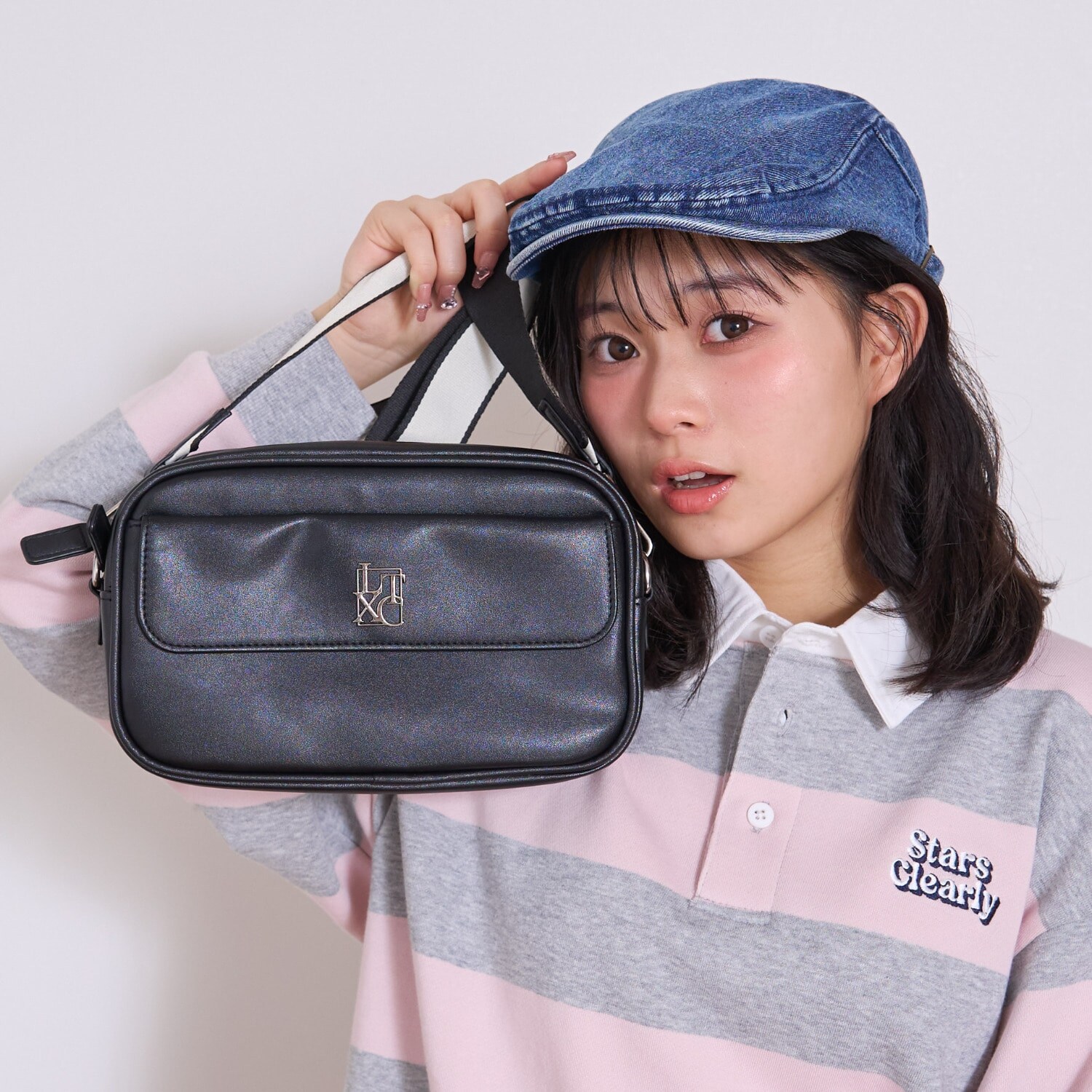 【LTXC】ジャガードテープフラップショルダー