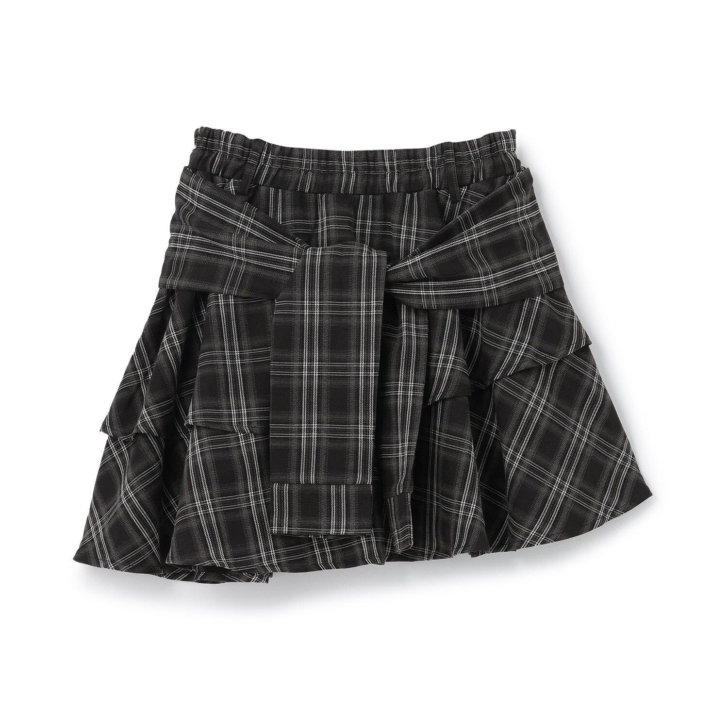 【LTXC】イレヘム腰巻き風チェックキュロット