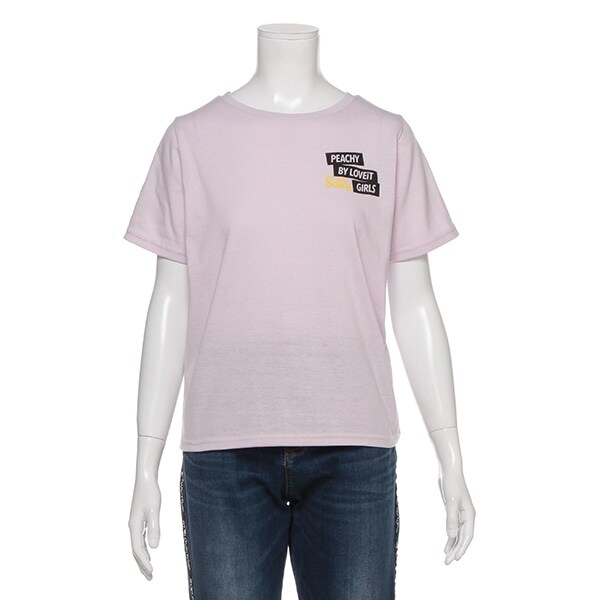 HEARTYバックプリントロゴTシャツ