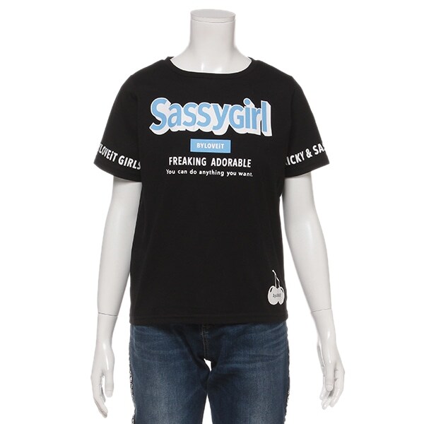 SassyGirlロゴTシャツ