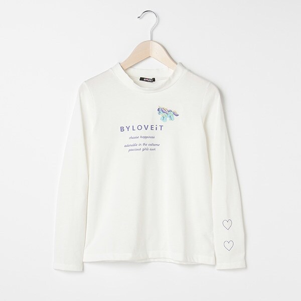 ユニコーン刺しゅうTシャツ