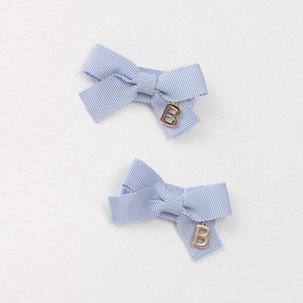 グログランリボンクリップ2個セット