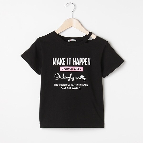 スリット入りTシャツ【PTPR】