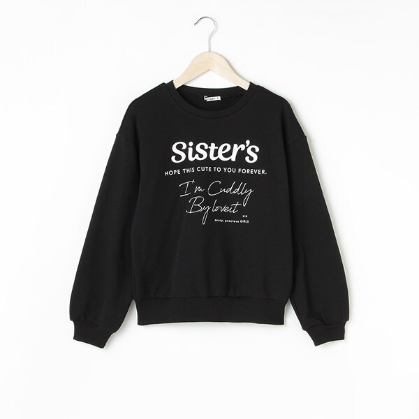 刺しゅうライクプリントプルオーバー