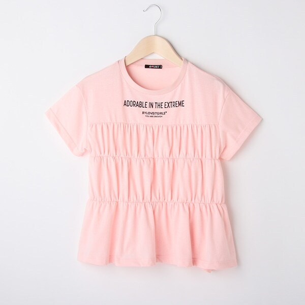 シャーリングTシャツ