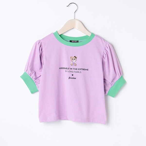 ラビ子リンガーショートTシャツ