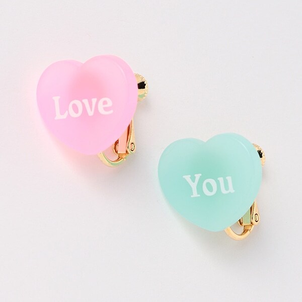 ハートイヤリング